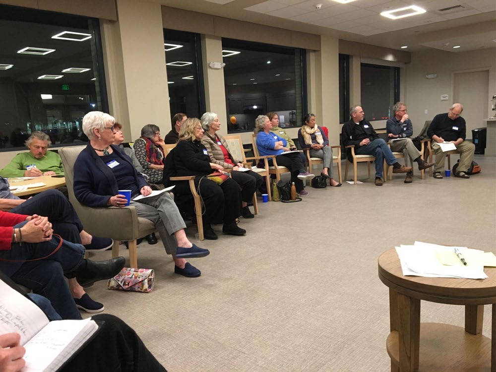 RAEB members at a community planning meeting